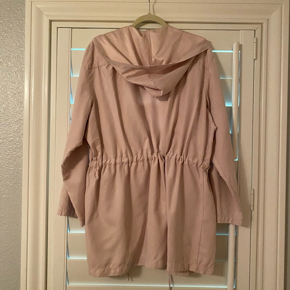 live a little pale pink jacket. Size 1X